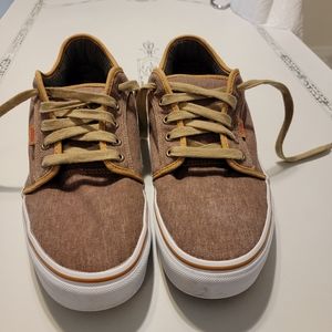 Vans canvas skate shoe , THICK padded,size 11.5 canvas , LIKE NEW, EX CONDITION